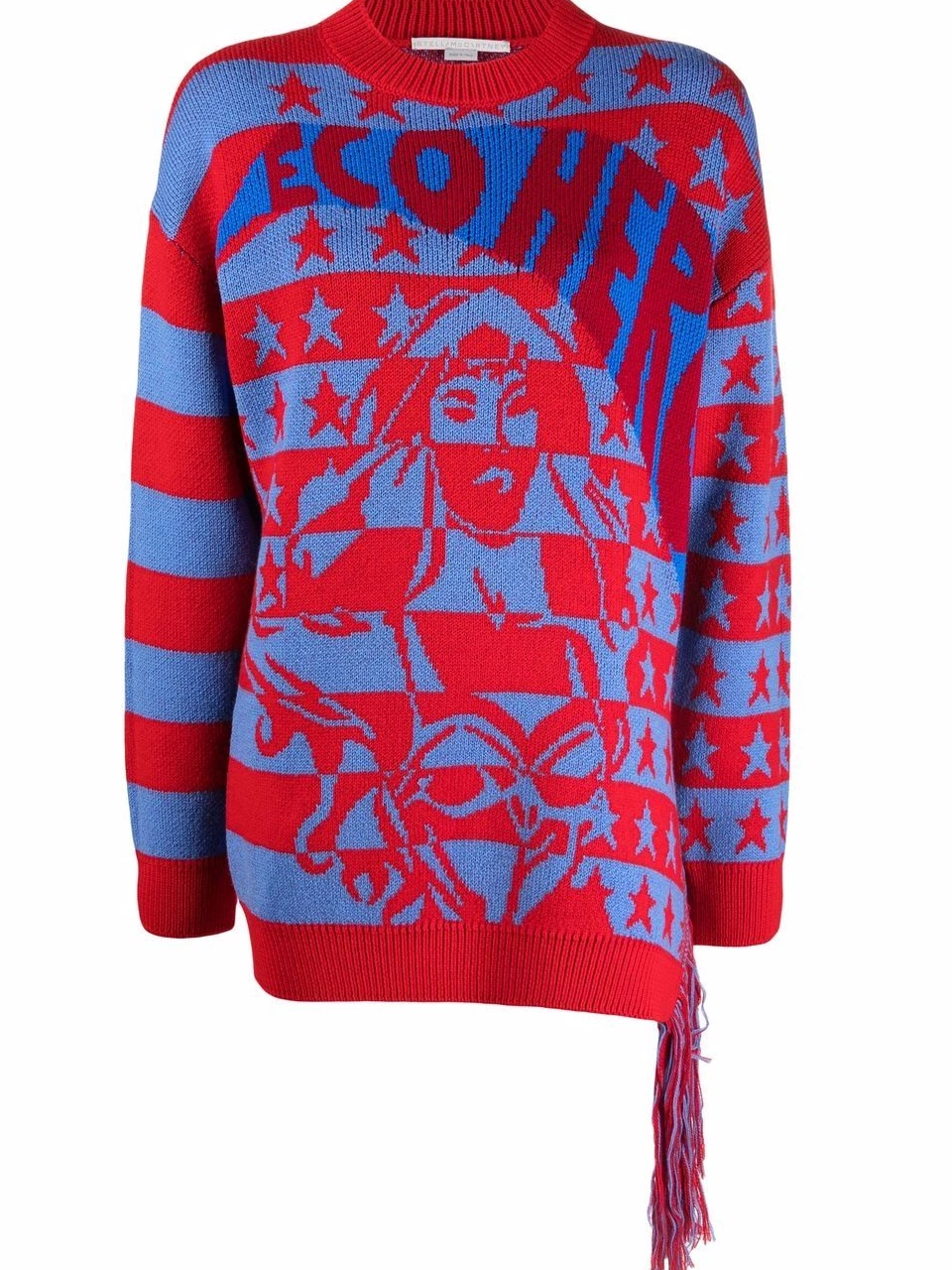 Affordable Eco jumper Hero Women intarsia Stella McCartney 0802